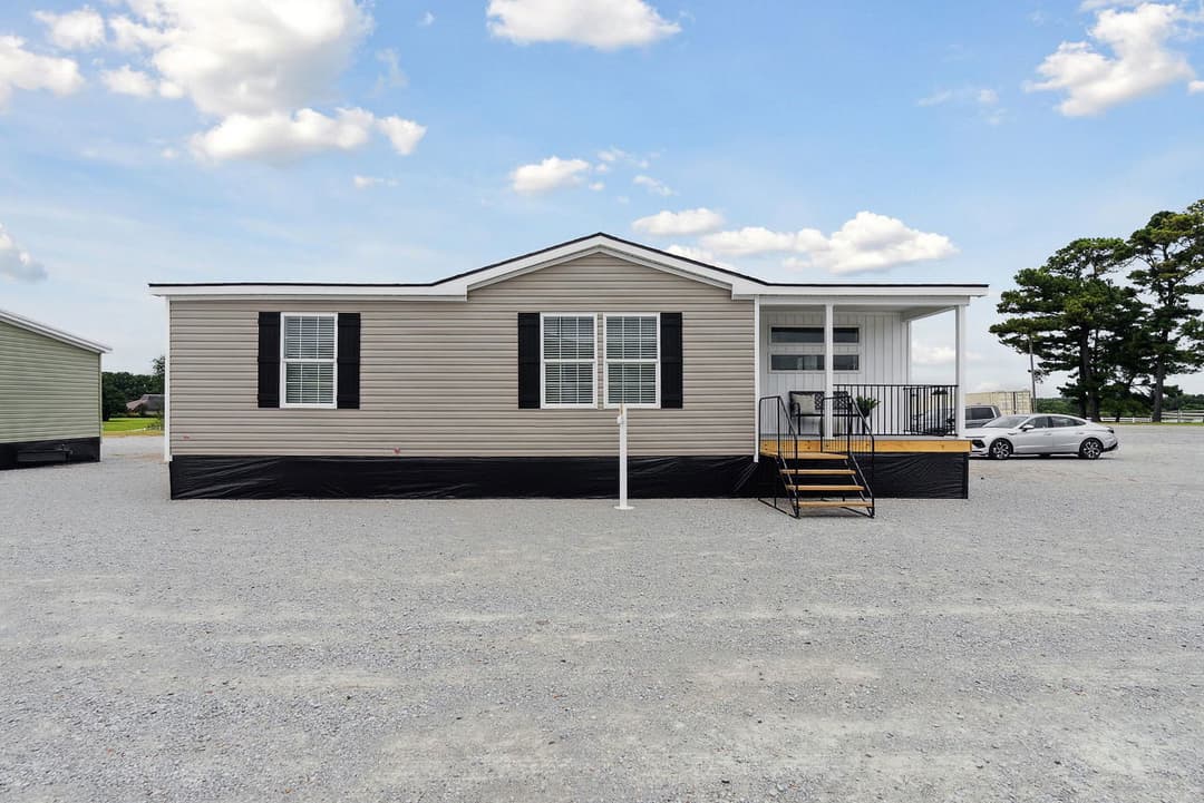 Driftwood exterior home features